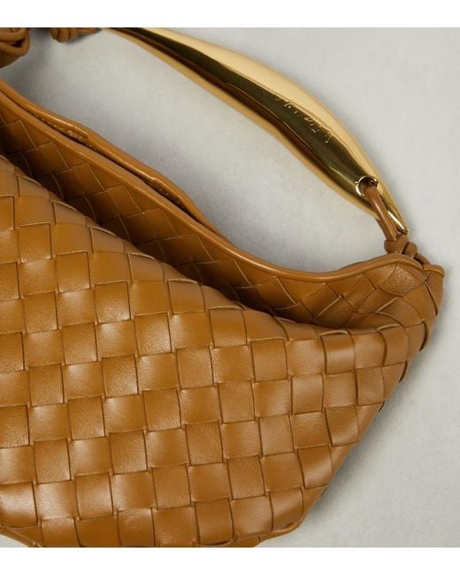 Bottega Veneta Brown Sardine Leather Tote Bag