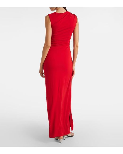 Jonathan Simkhai Blain Gathered Jersey Gown