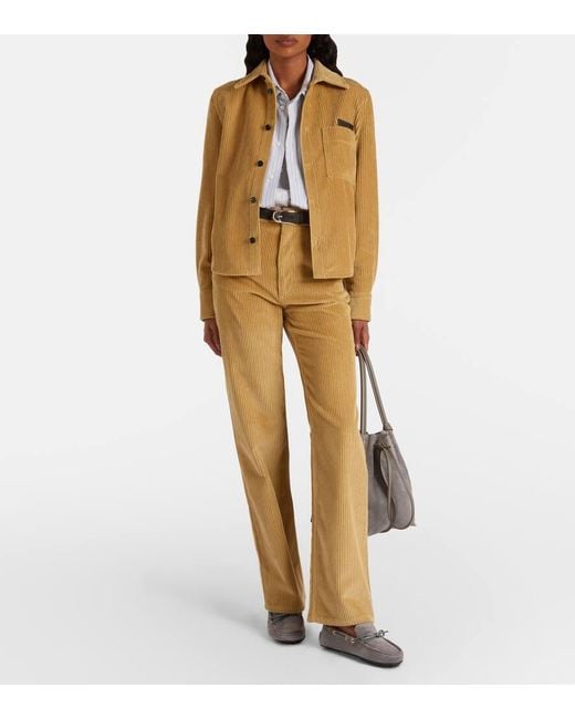 Mocassins Gommino En Daim Et Shearling Tod's en coloris Gray