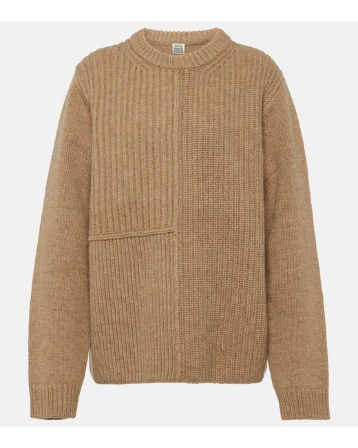 Totême  Brown Pullover aus Wolle