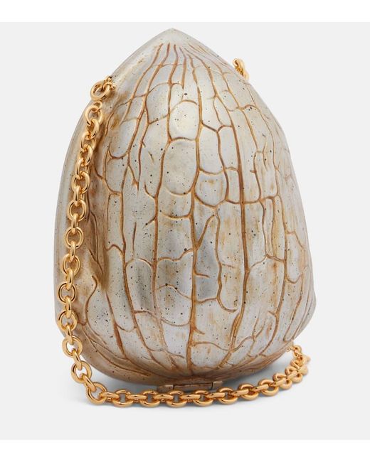 Clutch Walnut di J.W. Anderson in Natural