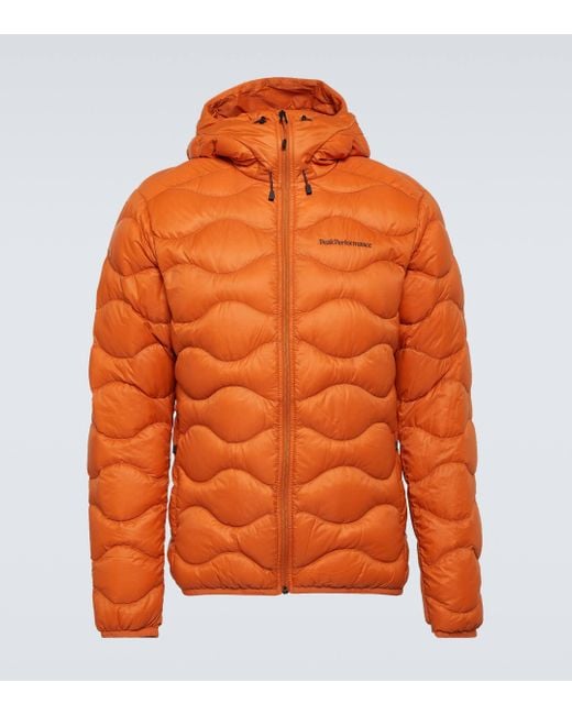 Peak Performance Orange Helium Down Jacket for men
