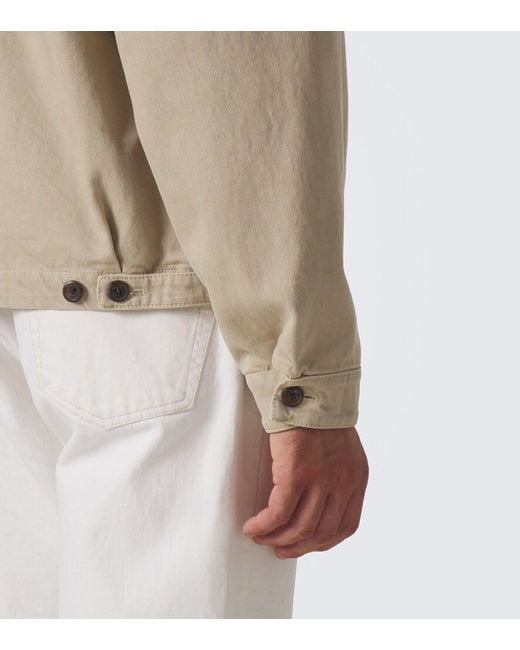 Prada Natural Denim Blouson Jacket for men