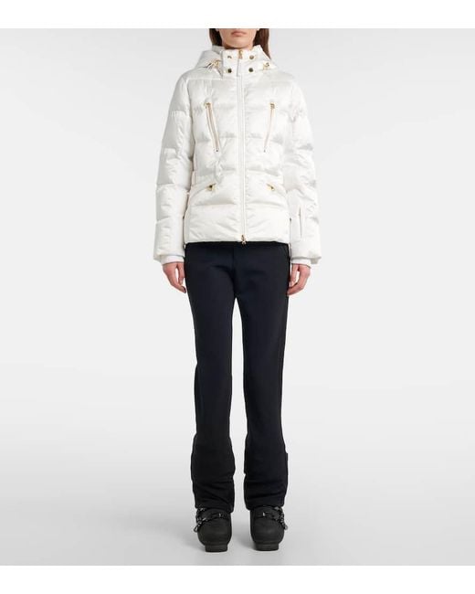 Bogner White Selima Down Ski Jacket