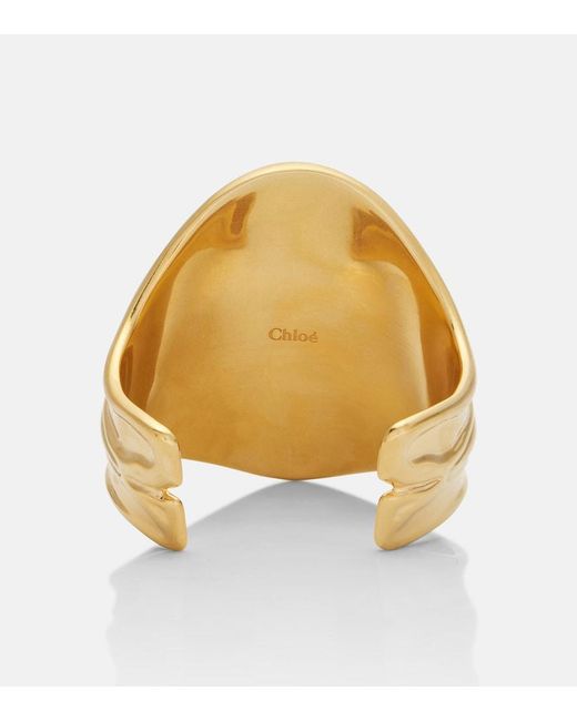 Chloé Metallic Cuff Bracelet