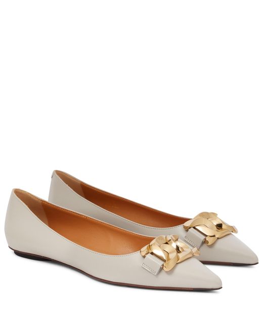 tods ballet flats
