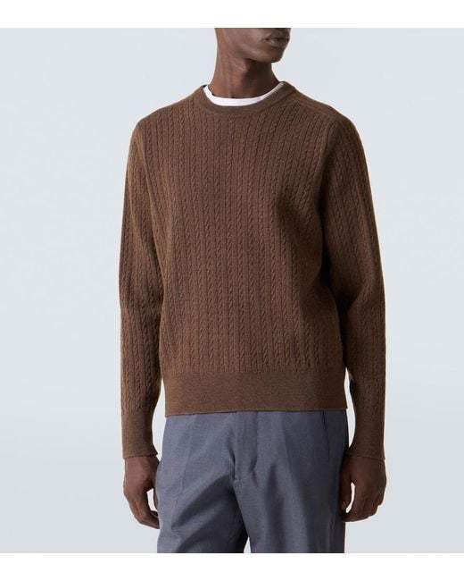 Pullover di Auralee in Brown da Uomo