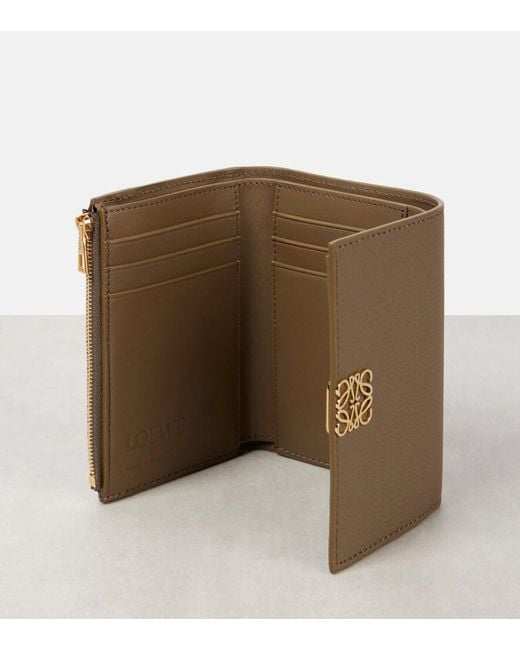 Loewe Natural Anagram Leather Wallet