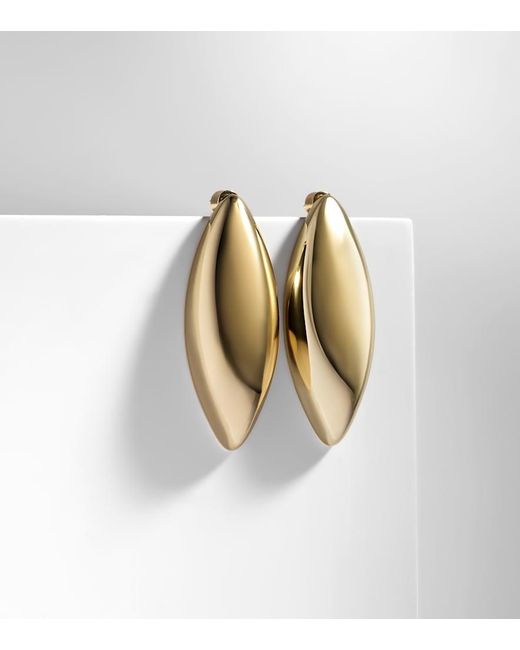 Jennifer Fisher Metallic Puffy Dagger-Plated Earrings