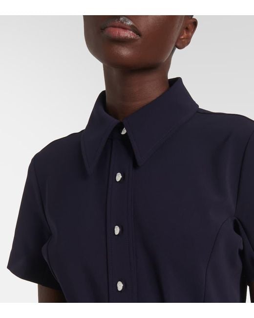 Tory Burch Blue Polokleid