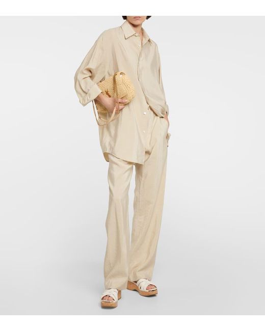 Mules Maribou 50 En Cuir Jimmy Choo en coloris White