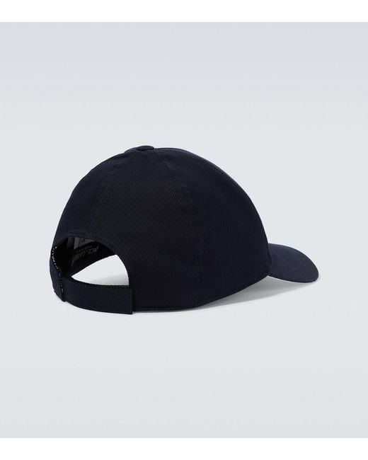 Dolce & Gabbana Blue Midnight Stretch Cotton Baseball Cap for men