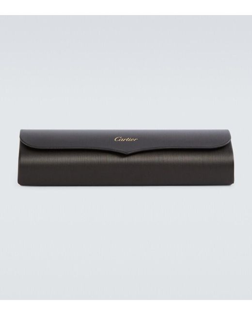 Cartier Brown Square Glasses for men