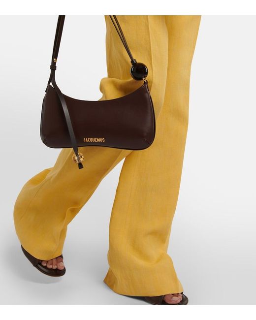 Jacquemus Yellow Le Pantalon Sauge Flared Trousers