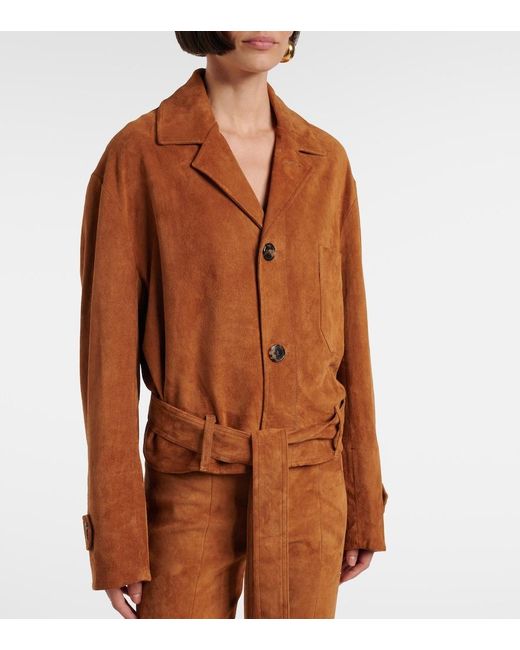 Stouls Brown Alfi Suede Jacket