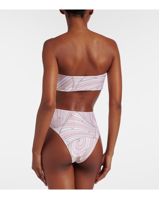 Emilio Pucci Pink Iride Bikini Bottoms