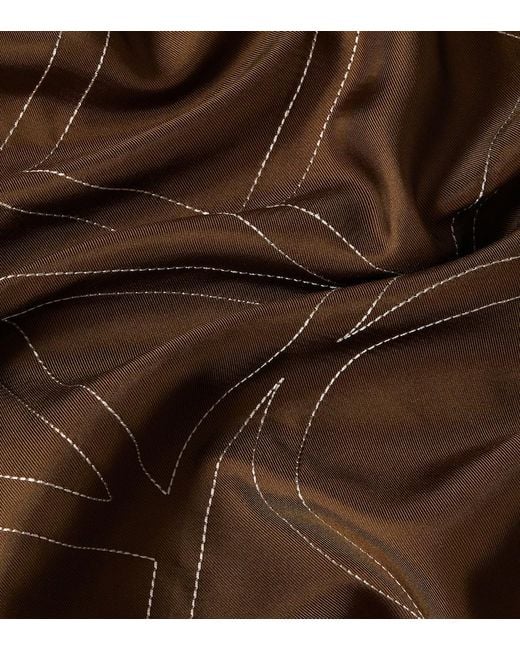 Sciarpa Monogram di Totême in Brown