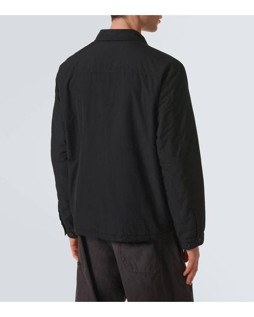 C P Company Blue Technical Field Jacket for men
