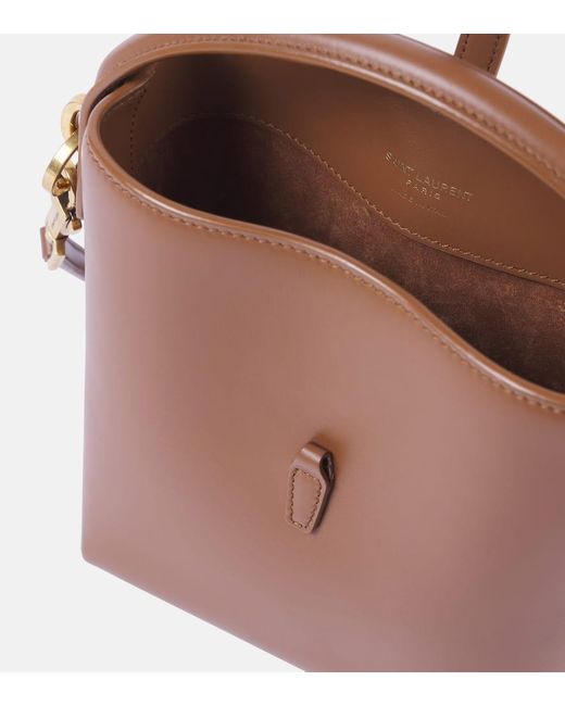 Le 37 Mini Spalla Borsa di Saint Laurent in Brown