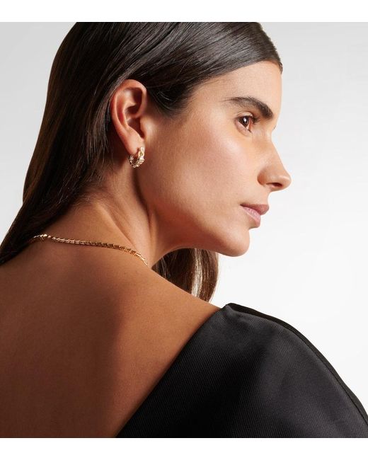 Orecchini Serpentine di SHAY in White