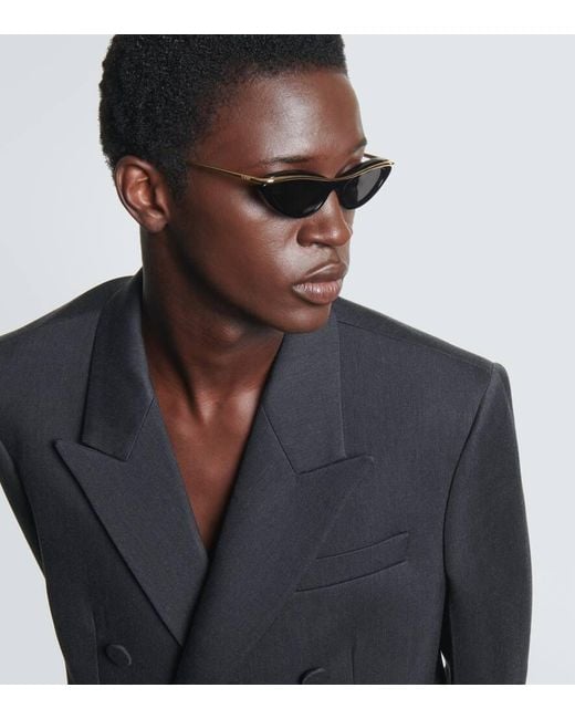 Loewe Black Signature Cat-Eye Sunglasses for men