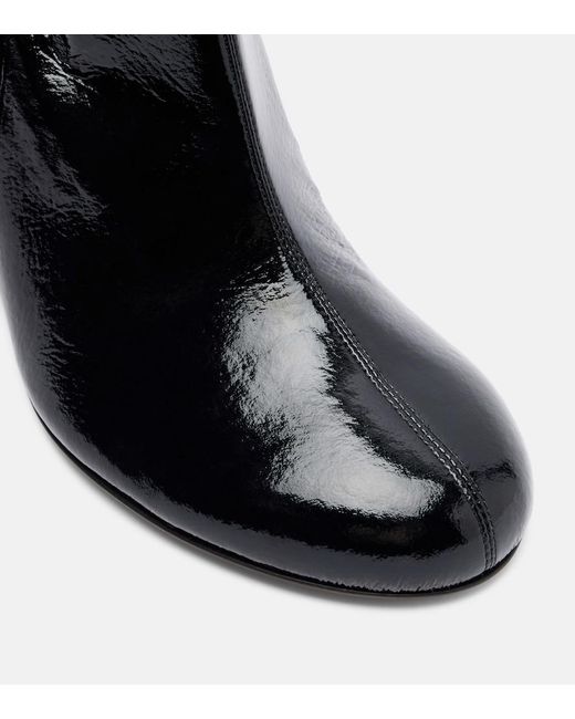 Le Monde Beryl Black X Kim Sion Madison 95 Patent Leather Knee-High Boots