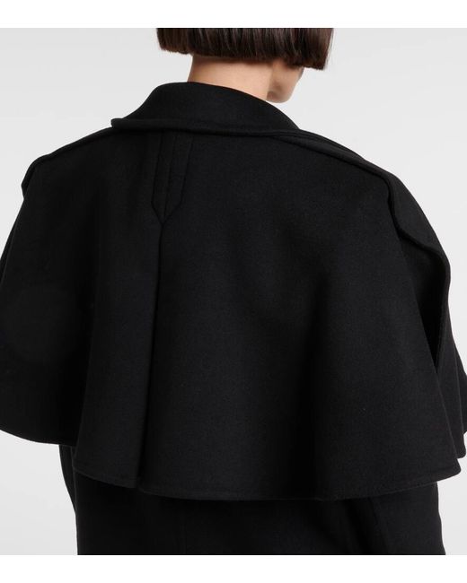 Cappotto Doppiopetto di Chloé in Black