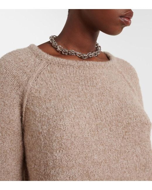 Pullover di Agnona in Natural