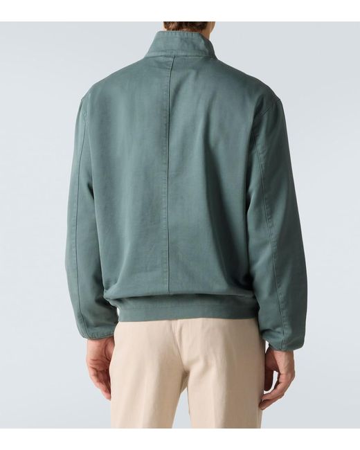 Polo Ralph Lauren Blue Bedford Cotton Chino Jacket for men