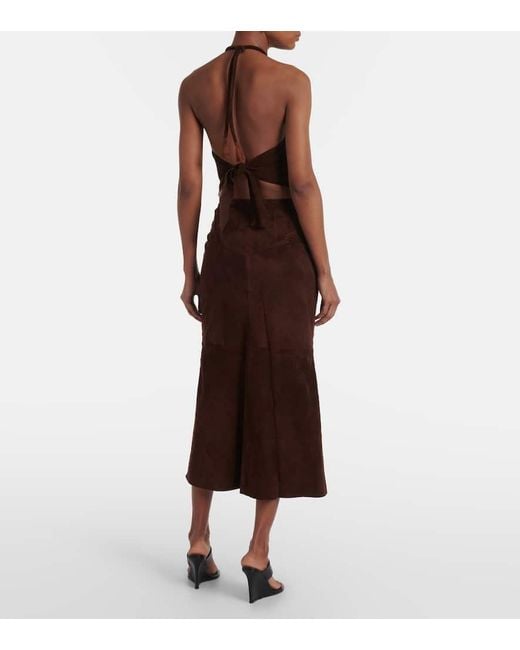 Gonna Midi di Johanna Ortiz in Brown