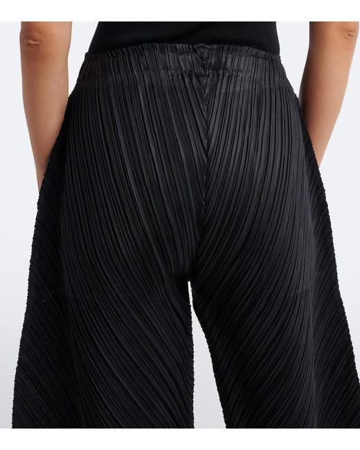Pleats Please Issey Miyake Blue Monthly Colors: July Pleated Pants