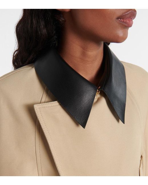 Givenchy Natural Cropped Cotton And Wool Jacket