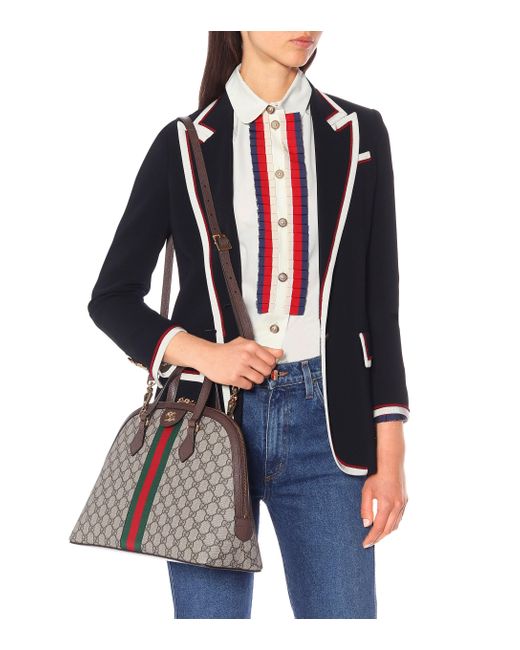 ophidia gg medium top handle tote