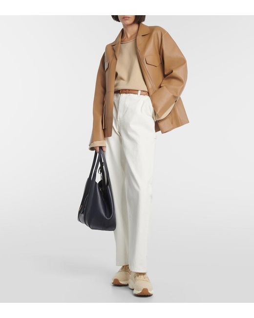 Tod's Natural Teddy Slip-On Sneakers
