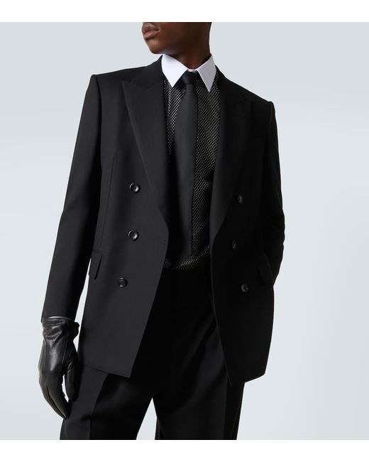 Tom Ford Blazer Aus Wolle in Black für Herren