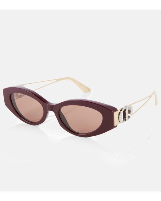 Dior Brown 30Montaigne B6I Cat-Eye Sunglasses