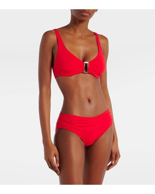 Melissa Odabash Red Bel Air Bikini Bottom