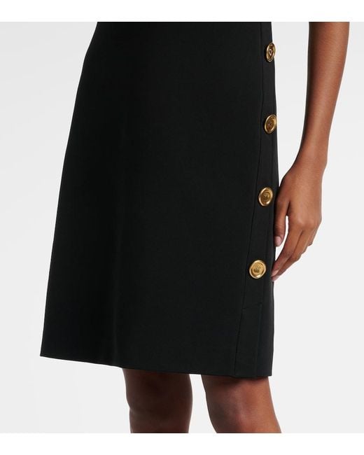 Givenchy Black Embellished Minidress