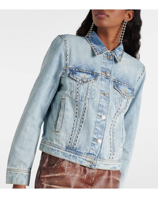 7 For All Mankind Blue Jeansjacke