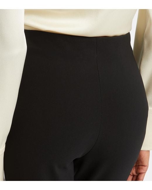 Jil Sander Black High-Rise Skinny Pants