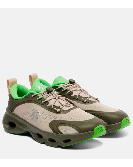 Loewe Green X On Cloud Running Shoes