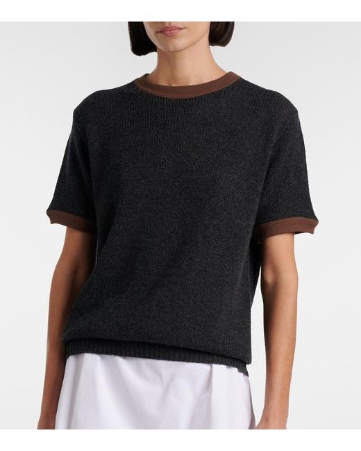 Prada Black Cashmere Sweater
