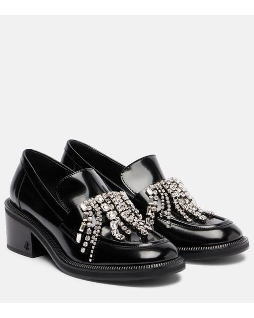 Escarpins Tylor En Cuir A Ornements Jimmy Choo en coloris Black