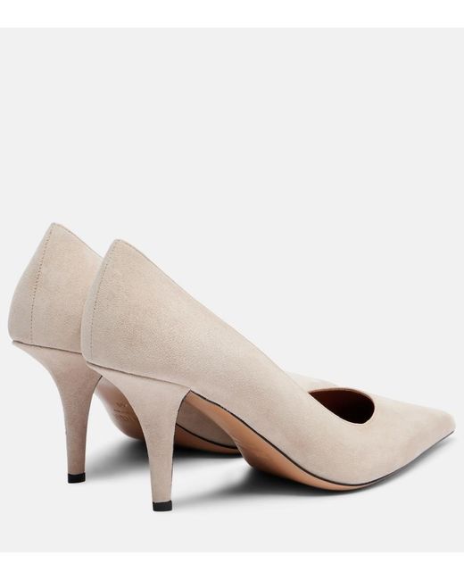 Paris Texas Brown Jessica 75 Suede Pumps