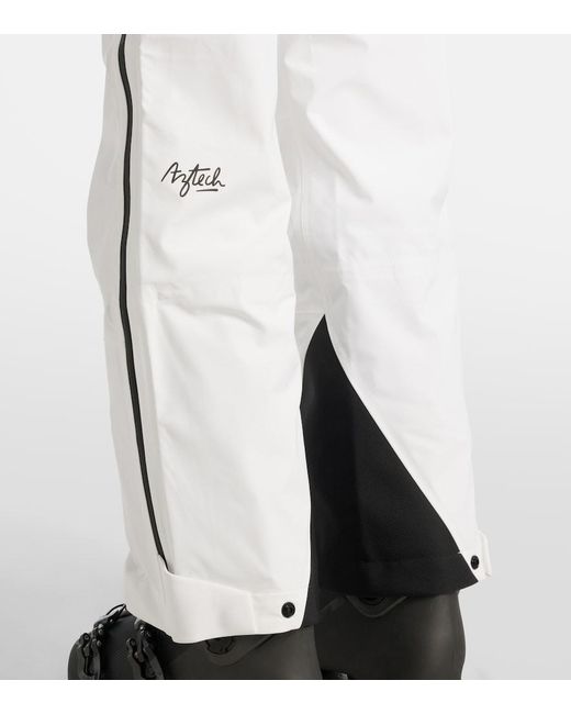 Aztech Mountain White Hayden 3L Shell Ski Pants