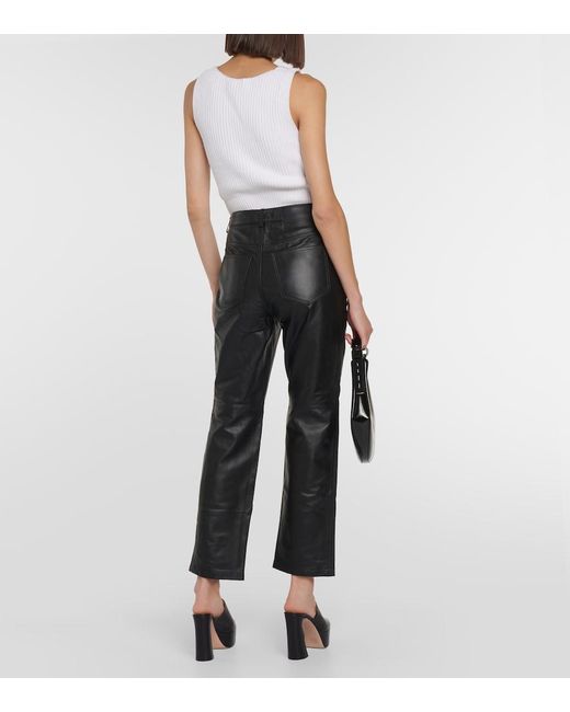 Proenza Schouler White Label Cotton And Cashmere Crop Top