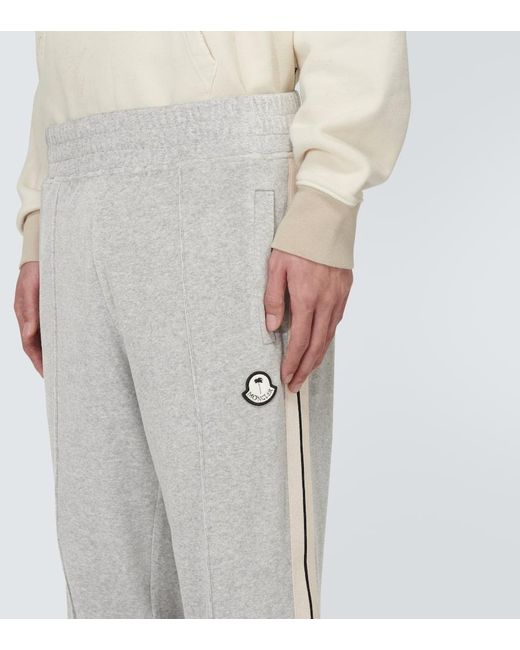 X Palm Angels pantalones deportivos de chenilla Moncler Genius de hombre de color Gray