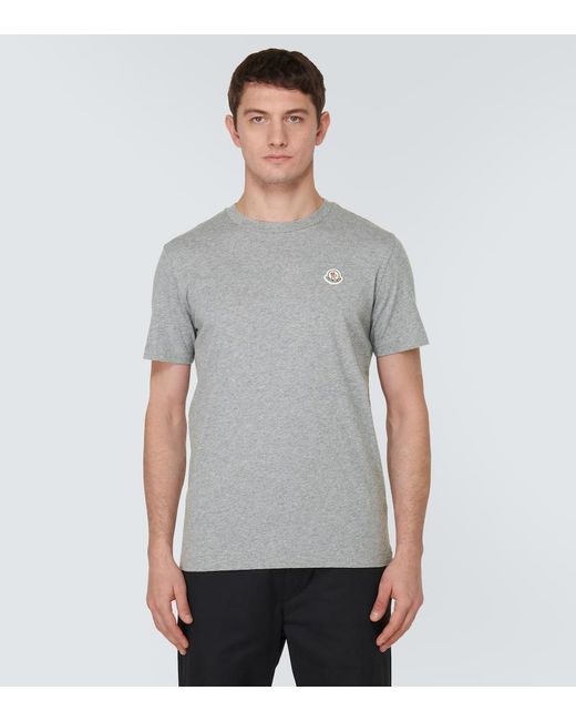 Set di 3 T-shirt in jersey di cotone di Moncler in Multicolor da Uomo