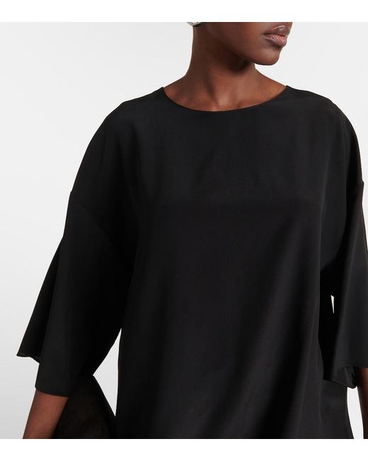 FFORME Black Zenni Silk T-Shirt