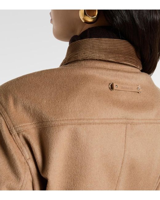Giacca Leva di Max Mara in Brown